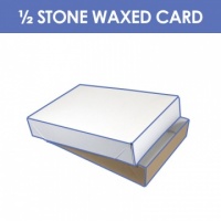  Stone Waxed Cardboard Box