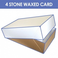 4 Stone Waxed Cardboard Box